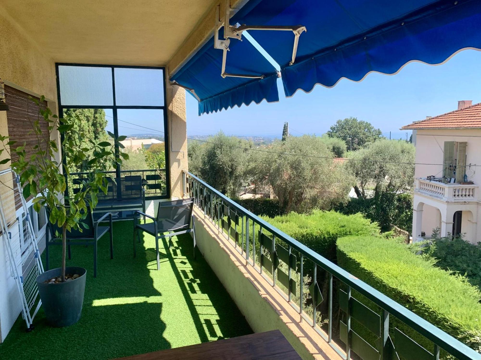 Vence T3 Vue Mer Grande Terrasse Екстериор снимка